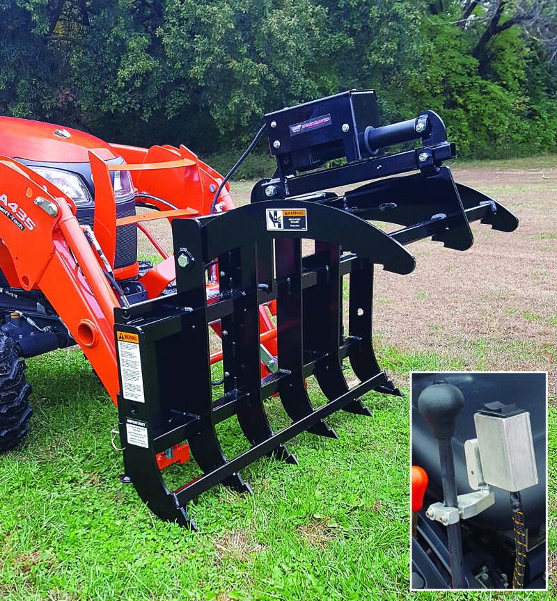 Electric Grapple Designed For Sub Compact Tractors Fruit And Vegetable
